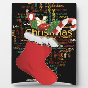 HoHoHo! Merry Christmas GIFTS and a Happy New Year Plaque