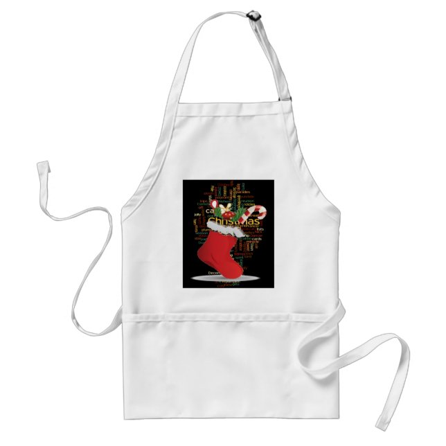 HoHoHo! Merry Christmas GIFTS and a Happy New Year Standard Apron (Front)