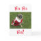 HoHoHo Pug Christmas Card