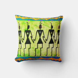 Hohokum Throw Pillow