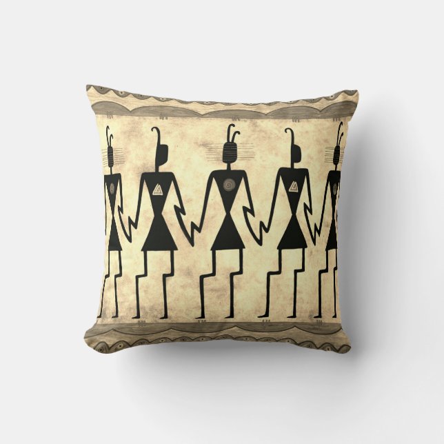 Hohokum Throw Pillow (Front)