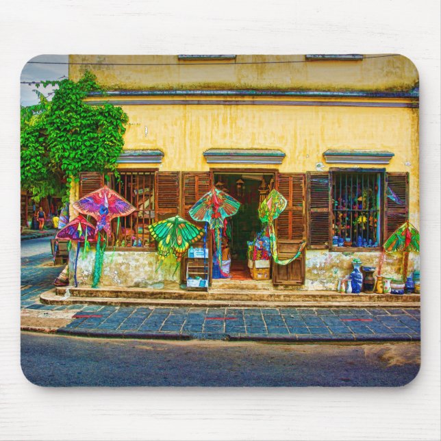Hoi An Storefront Mouse Pad (Front)