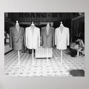 Hoi An Vietnam, Custom Suits to go Poster