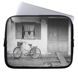 Hoi An Vietnam, House with Bicycle Laptop Sleeve