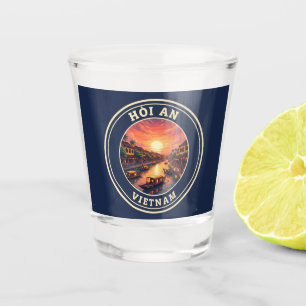 Hoi An Vietnam Vintage Travel Shot Glass