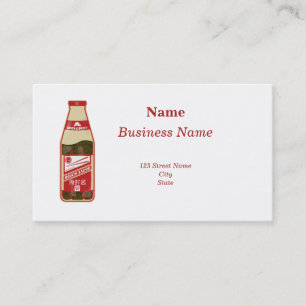 Hoisin Sauce Cantonese Food Business Card