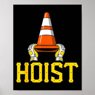 Hoist the traffic cone pirates baseball meme hoise poster