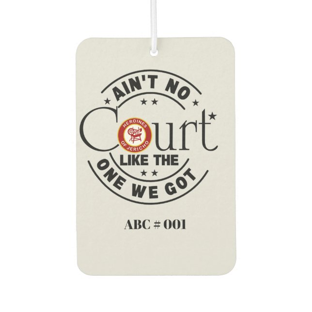 HOJ CAR AIR FRESHENER (Front)