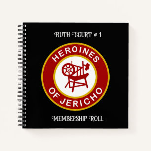HOJ Membership Roll Notebook