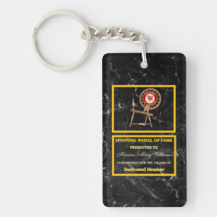 HOJ Wheel of Fame Key Ring