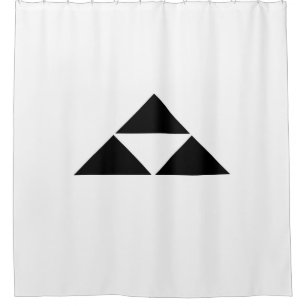 Hojo scales shower curtain