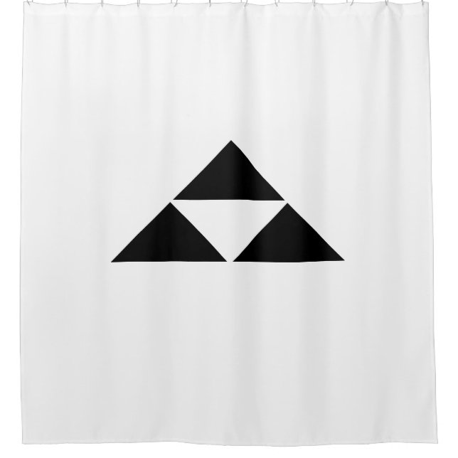 Hojo scales shower curtain (Front)