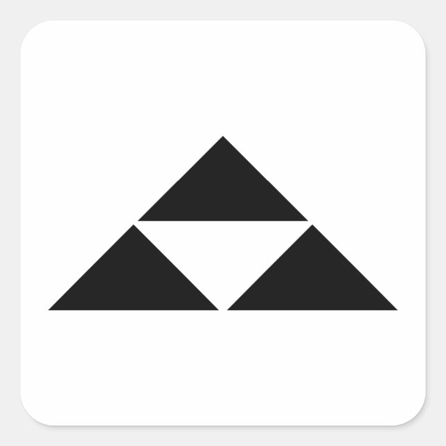 Hojo scales square sticker (Front)