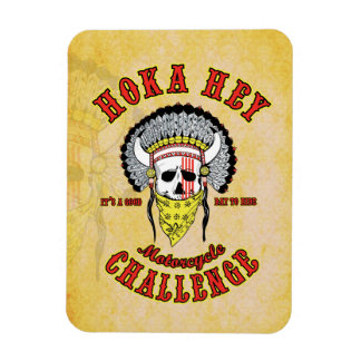 Hoka Hey Challenge Magnet