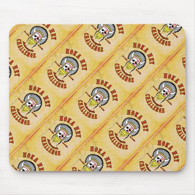 Hoka Hey Motorcycle Challenge Mouse Pad (Front)