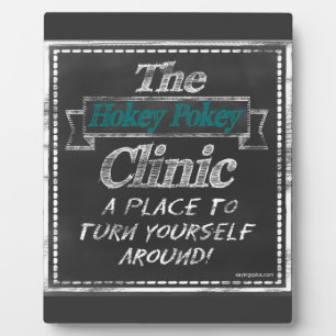 Hokey Pokey Clinic Plaque