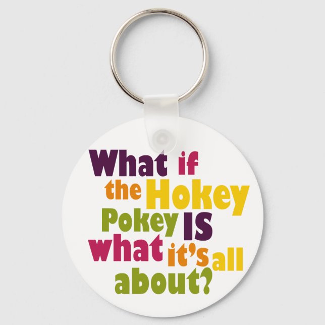 Hokey Pokey Key Ring (Front)