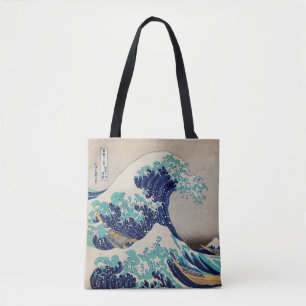 HOKUSAI 1760-1849 UKIYO PRINT TOTE BAG