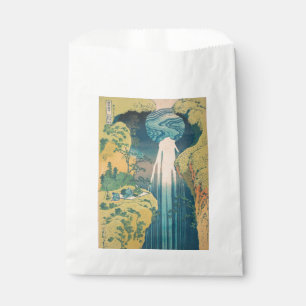 Hokusai Amida Falls Japan Waterfall Favour Bag