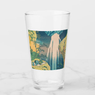 Hokusai Amida Falls Japan Waterfall Glass
