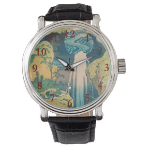 Hokusai Amida Falls Japan Waterfall Watch
