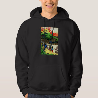 Hokusai Autumn Maple trees Momiji Japan Japanese a Hoodie