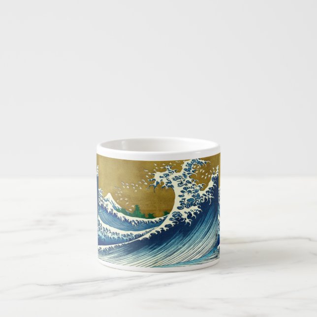 Hokusai Big Wave Japan Japanese Art Espresso Cup (Front)