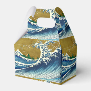 Hokusai Big Wave Japan Japanese Art Favour Box