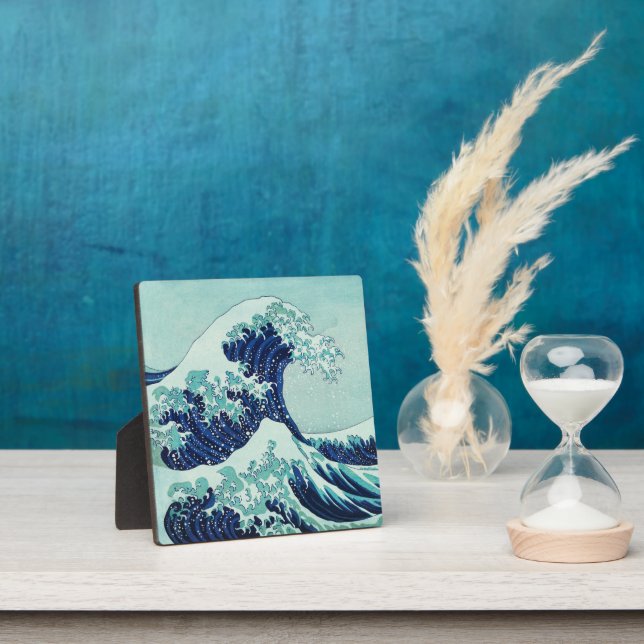 Hokusai Blue Waves Plaque (Insitu)