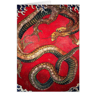 Hokusai Dragon