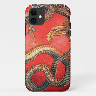 Hokusai Dragon Japanese Vintage Katsushika Hokusai iPhone 11 Case