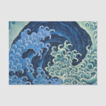 Hokusai Feminine Wave Vintage Ocean 