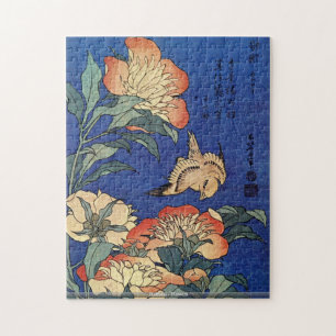 Hokusai - Flowers Jigsaw Puzzle