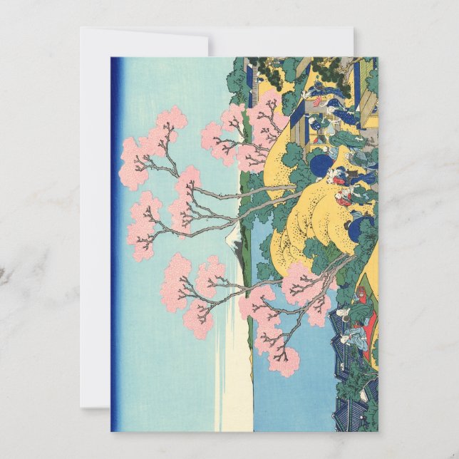 Hokusai Fuji from Gotenyama on the Tōkaidō at Shin (Front)