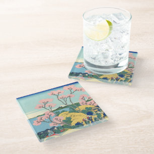 Hokusai Fuji from Gotenyama on the Tōkaidō Glass Coaster