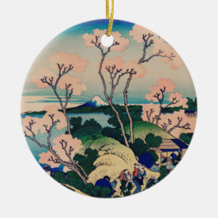 Hokusai - Goten-Yama-Hill Ceramic Ornament