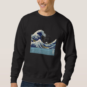 Hokusai Great Wave Vintage Japanese Sweatshirt