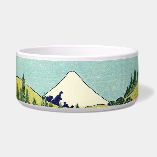 Hokusai Hakone Lake in Sagami Province   (Left)