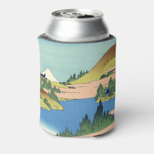 Hokusai Hakone Lake in Sagami Province Can Cooler