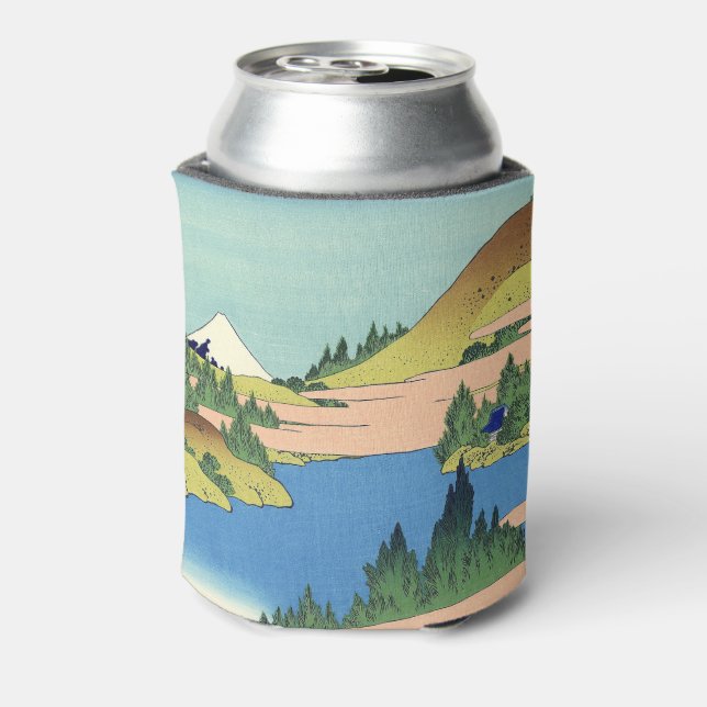 Hokusai Hakone Lake in Sagami Province   Can Cooler (Can Back)