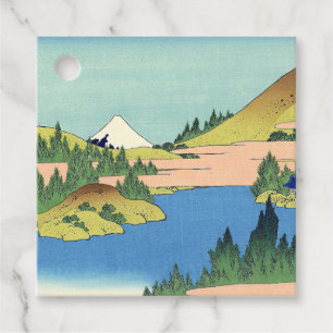 Hokusai Hakone Lake in Sagami Province Favour Tags