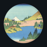 Hokusai Hakone Lake in Sagami Province  Magnet<br><div class="desc">Katsushika Housai (1760-1849). Hakone Lake in Sagami Province. Reproduction of famous works of art  images in the public domain.</div>