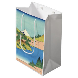 Hokusai Hakone Lake in Sagami Province   Medium Gift Bag