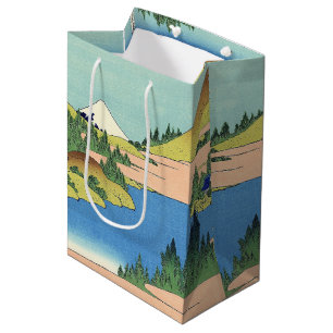 Hokusai Hakone Lake in Sagami Province Medium Gift Bag