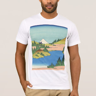 Hokusai Hakone Lake in Sagami Province    T-Shirt