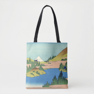 Hokusai Hakone Lake in Sagami Province Tote Bag