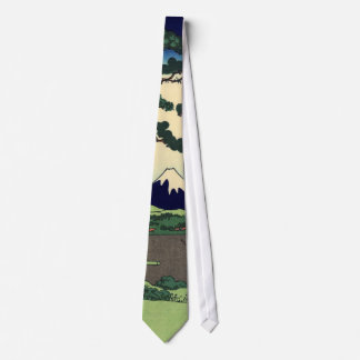Hokusai Hodogaya on the Tokaido Mount Fuji Kyoto Tie