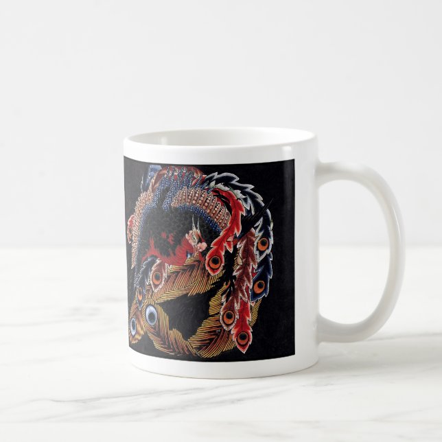 HOKUSAI , "HOUOU-ZU" COFFEE MUG (Right)