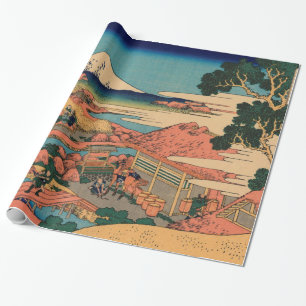Hokusai Katsushika - The Tea Plantation Wrapping Paper