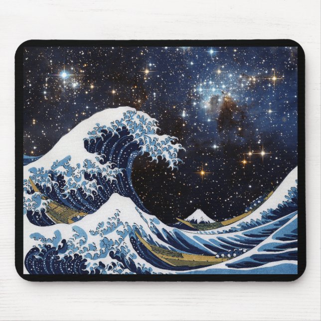 Hokusai & LH95 Mouse Pad (Front)